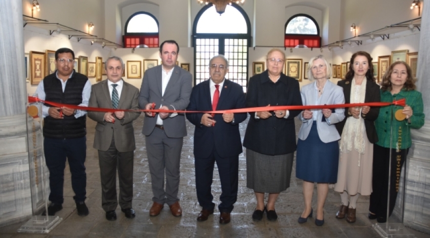KASSAK Komisyonu Başkanı Kurt, “İslam Medeniyetinin Sanata Yansıması” sergisine katıldı