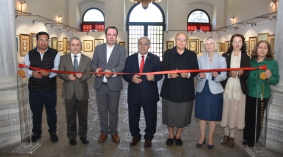 KASSAK Komisyonu Başkanı Kurt, “İslam Medeniyetinin Sanata Yansıması” sergisine katıldı